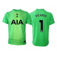 Tottenham Hotspur Guglielmo Vicario #1 Keeper Hjemmedrakt 2025-26 Kortermet Tottenham Hotspur Guglielmo Vicario #1 Keeper Hjemmedrakt 2025-26 Kortermet